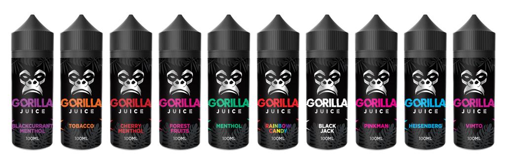 gorilla vape juice Gorilla 100ml E-Juice (70VG/30PG) – Elite Cigs