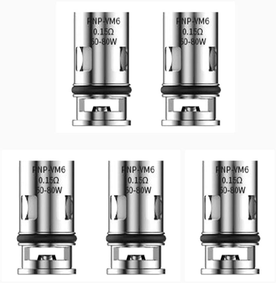 voopoo pnp vm6 coils VooPoo PnP-VM6 Mesh Coil 0.15ohm Coil Head – Elite Cigs