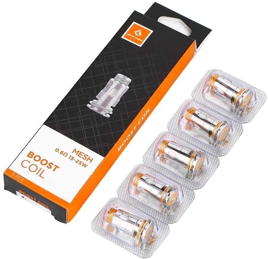 Geek Vape - Aegis Boost Replacement Coils - Set of 5-0.6 Ohm