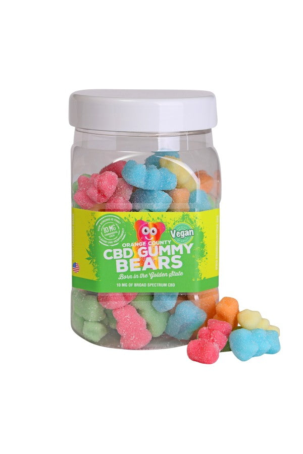 Large CBD Gummy Bears (80 pieces in tub)