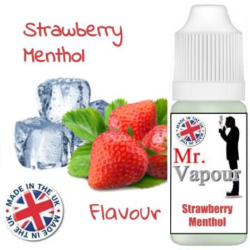 Mr Vapour Strawberry Menthol 10ml E-Juice (50VG/50PG)