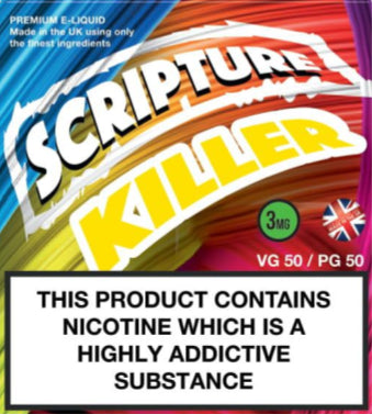Scripture Killa Custard x3 10ml E-Juice (50VG/50PG)