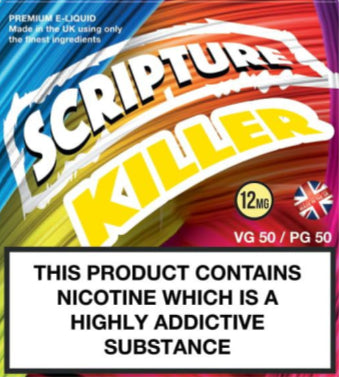 Scripture Killa Custard x3 10ml E-Juice (50VG/50PG)
