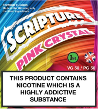 Scripture Pink Crystal x3 10ml E-Juice (50VG/50PG)