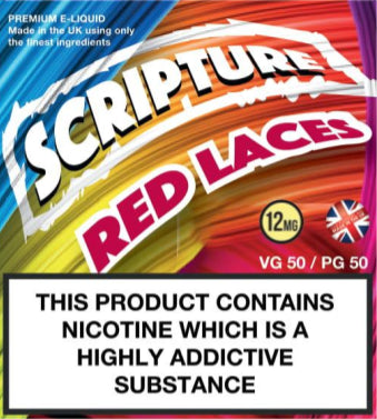 Scripture Red Laces x3 10ml E-Juice (50VG/50PG)